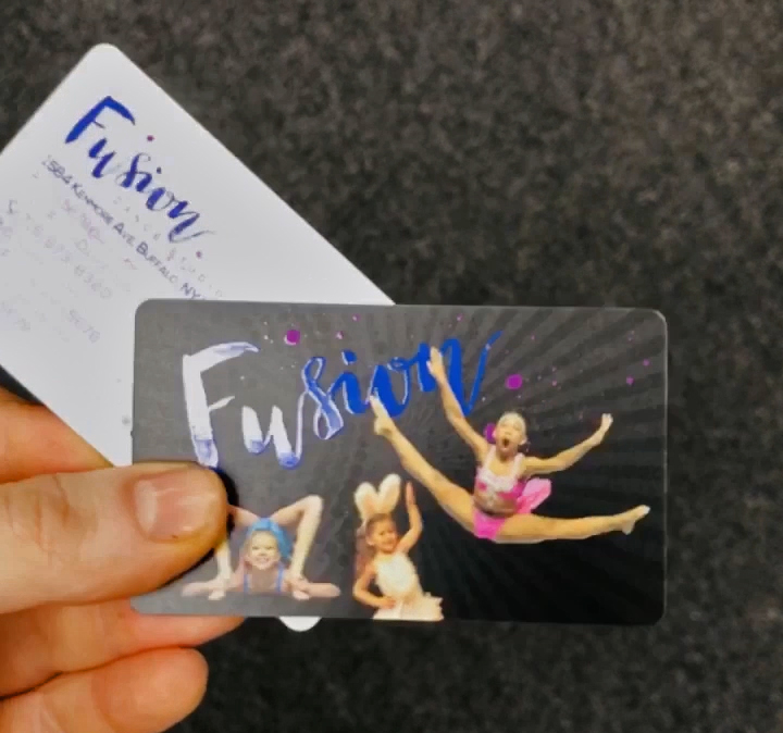 Fusion Dance Studio Business Card