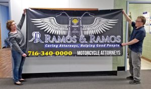 Ramos & Ramos Motorcycle Banner