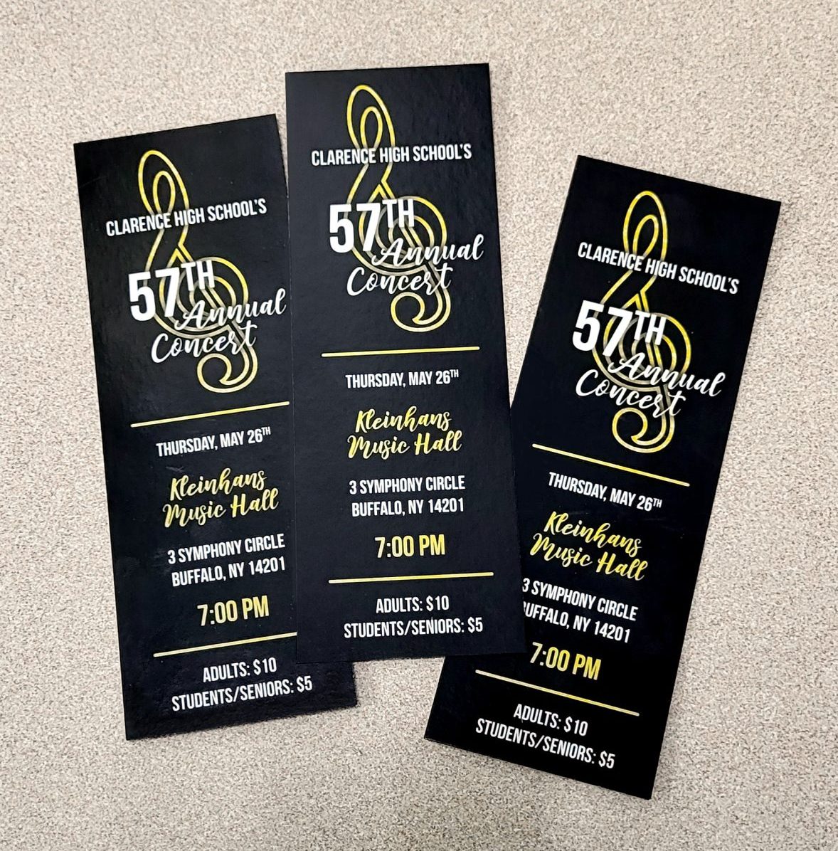 Clarence High School Band Concert Tickets