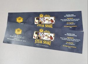 Stingers BBQ Product Labels